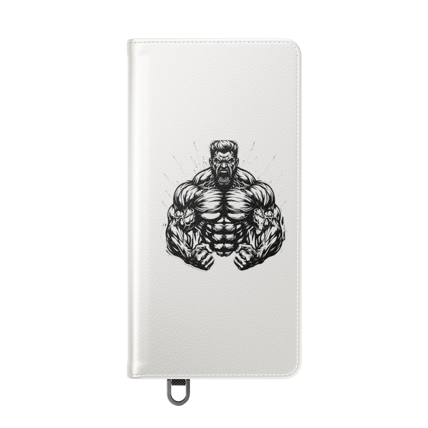 Champion's Motivational iPhone Flip Case | Inspirational Quote Phone Accessory for Fitness Enthusiasts