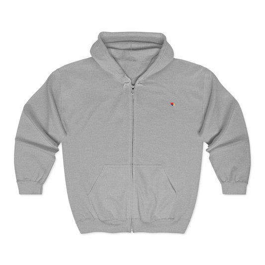 Premium Unisex Zip-Up Hoodie - Cozy Comfort for Every Season