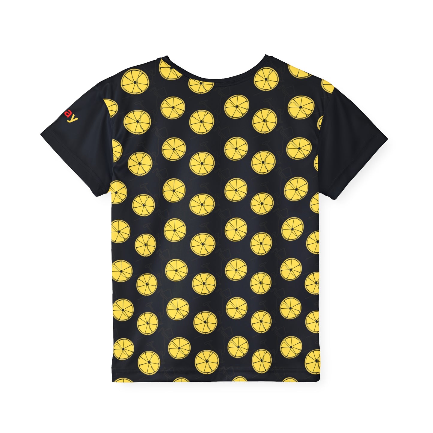 Lemon Slice Kids Sports Jersey - Fun Youth Athletic Shirt for Summer Team Spirit