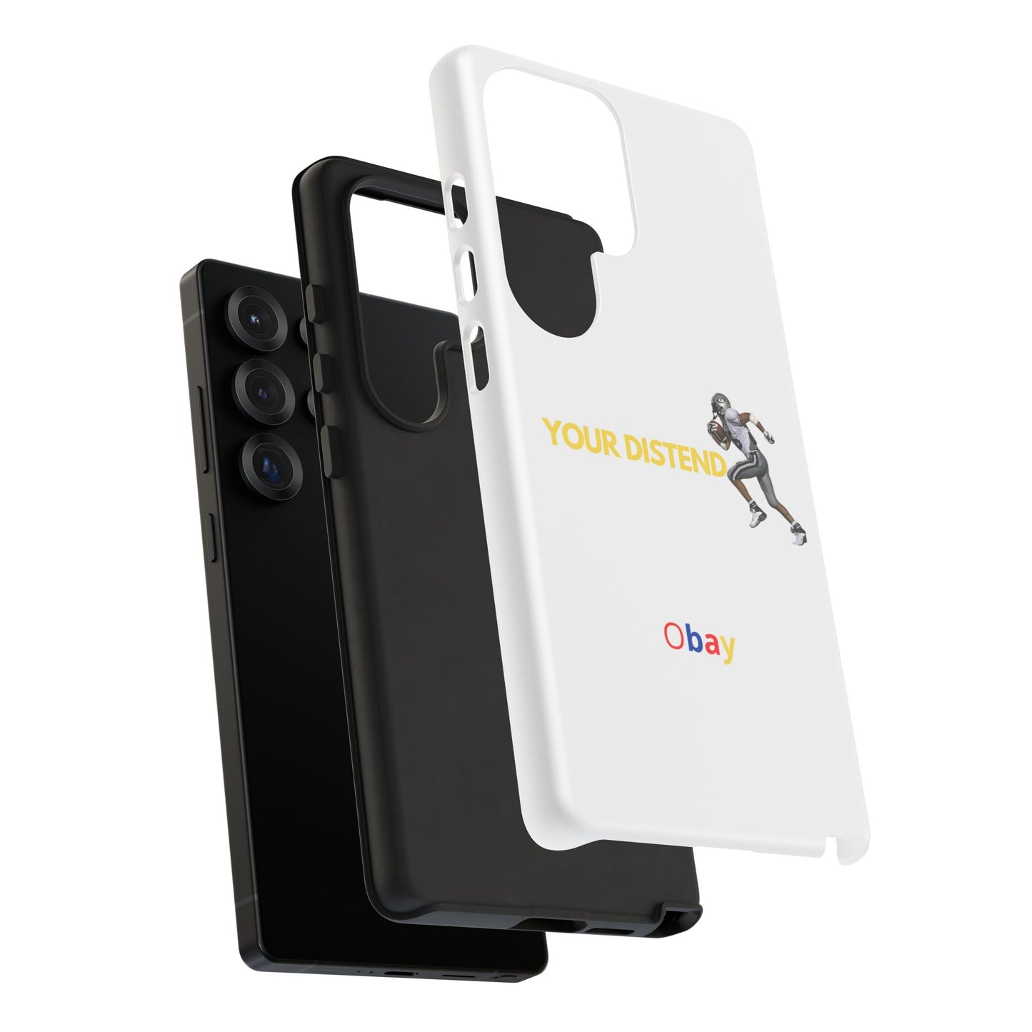 Athlete’s Edge Customizable Tough Phone Case - Durable Sports Design for iPhone, Perfect Personalized Gift for Sports Lovers