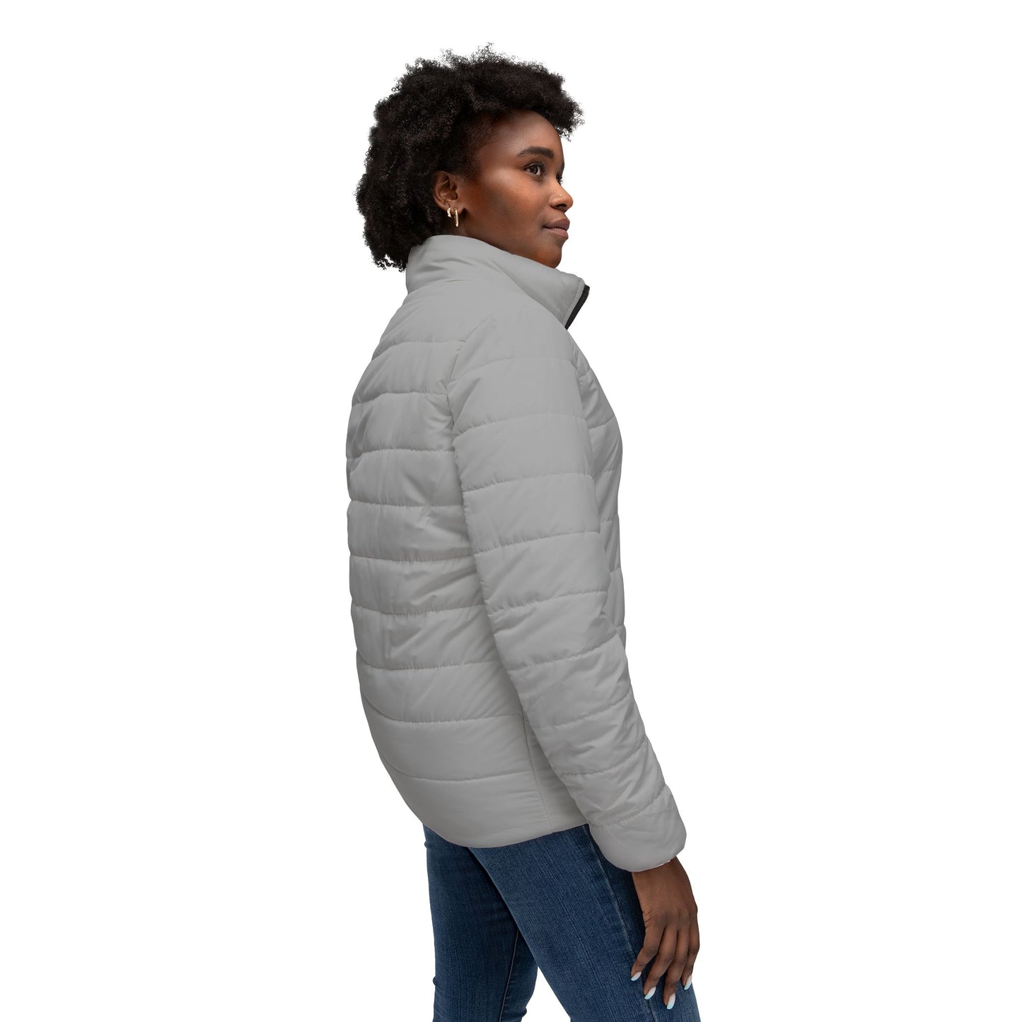 Obay Women's Colorful Heart Puffer Jacket - Cozy Winter Coat & Stylish Outerwear