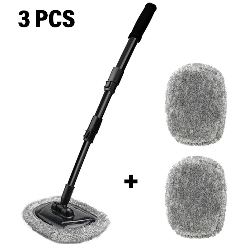 Telescoping Car Wash Mop - Professional Long Handle Brush for Effortless Cleaning