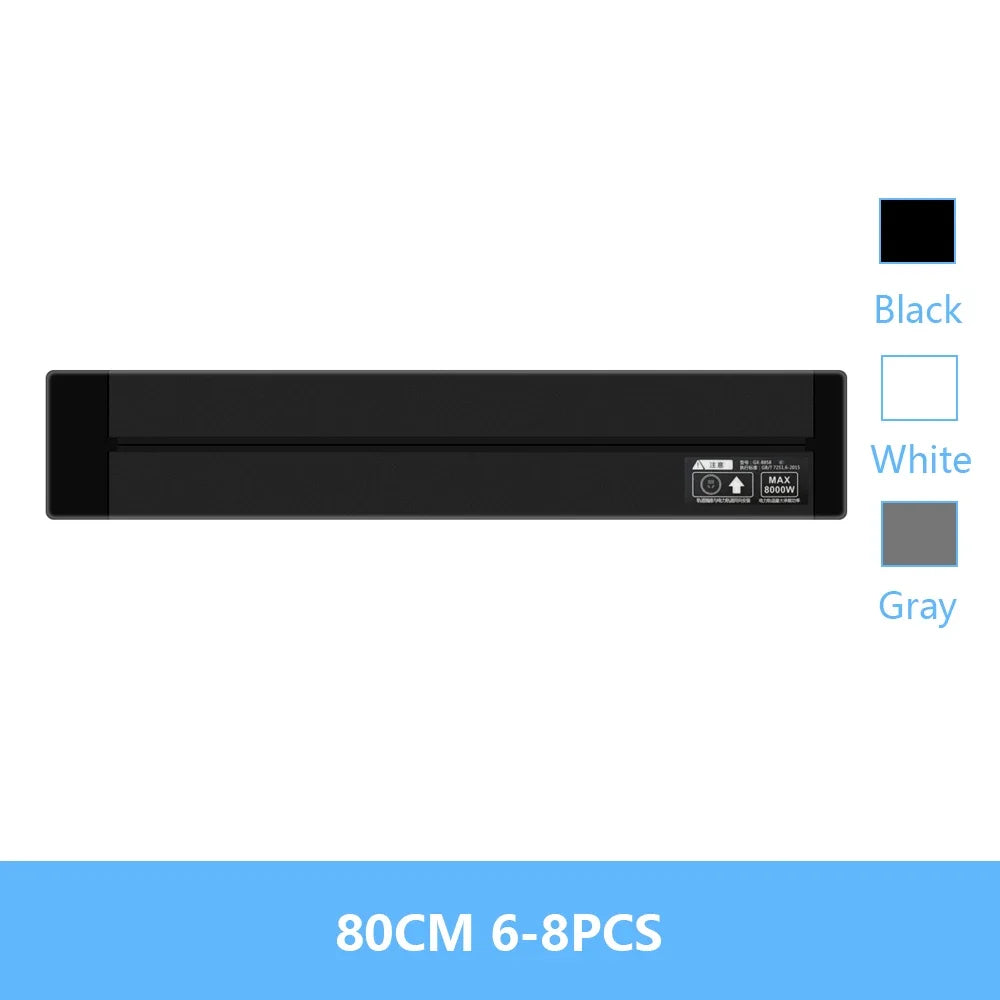 Universal Power Track Socket - Multi-Standard EU/UK/FR/Korea | Premium Wall Mount