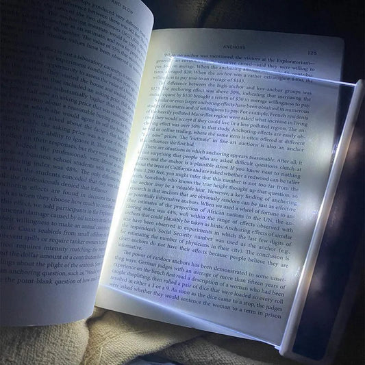 Ultra-Thin LED Reading Light - Portable Eye-Friendly Book Light