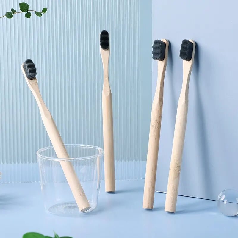 Eco-Luxury Bamboo Toothbrush - Ultra Soft Bristles | Biodegradable & Sustainable