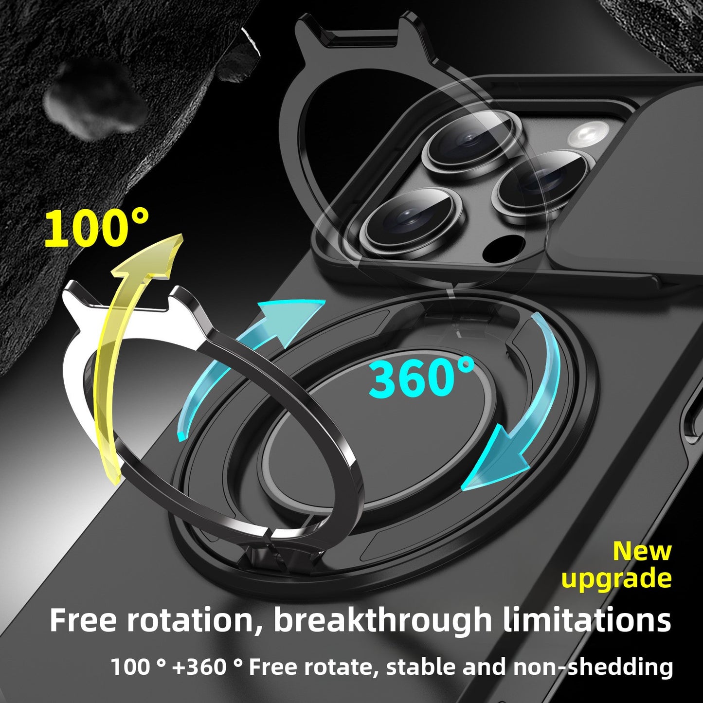 Magnetic Sliding Window Phone Case for iPhone 11-17 Pro Max - Effortless Access & Stylish Protection