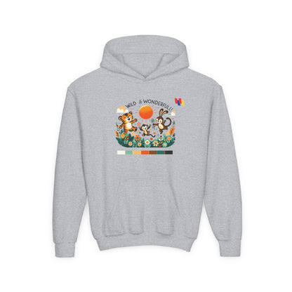 Obay Wild & Wonderful Youth Hoodie - Cozy Animal Design for Adventurous Kids