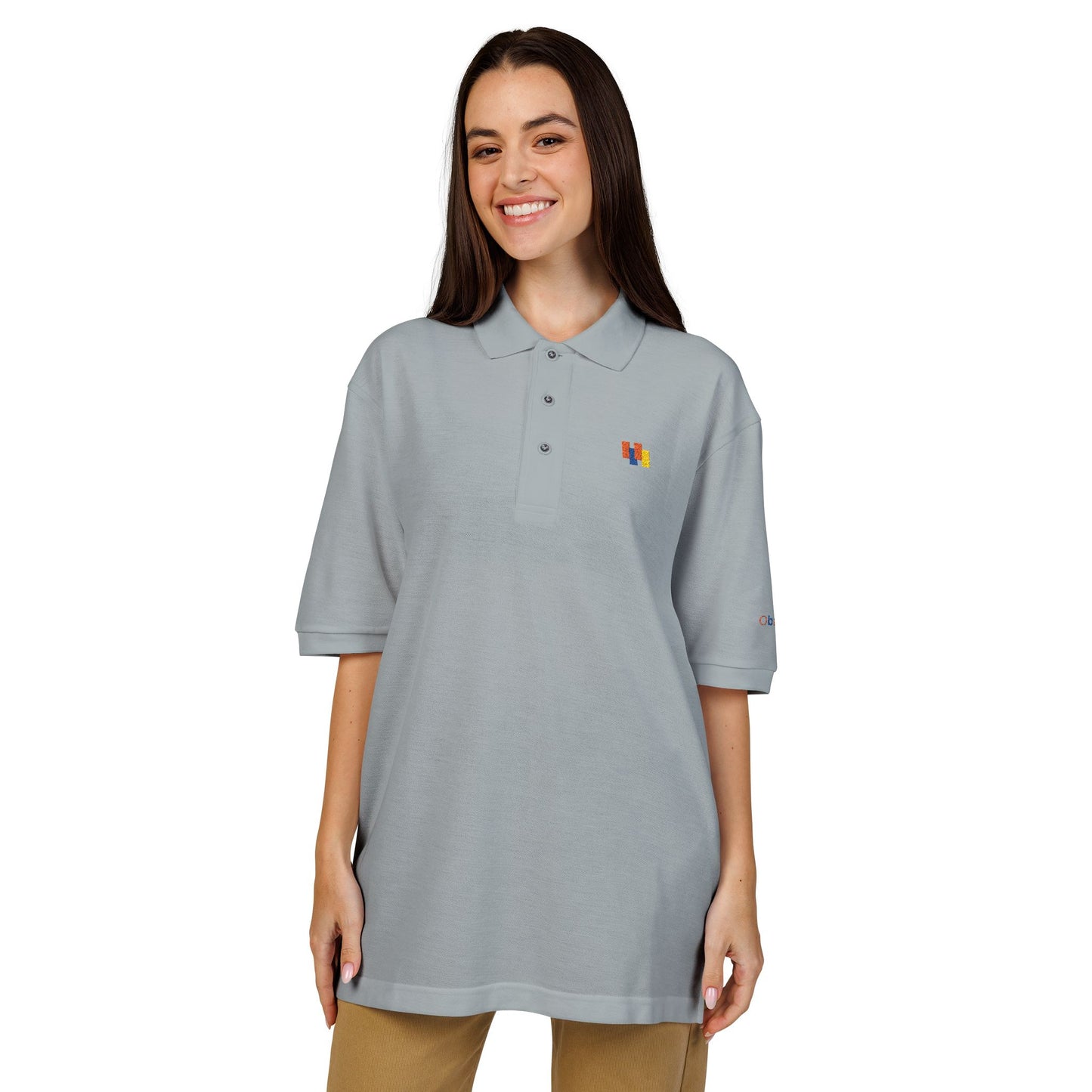 Stylish Embroidered Polo Shirt - Ultra-Comfortable, Versatile Summer Essential