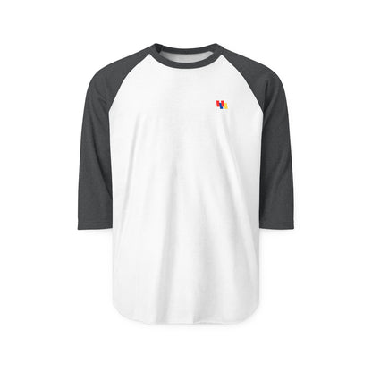 Obay Ultra-Soft Raglan Tee - Unisex Three-Quarter Sleeve Baseball Shirt
