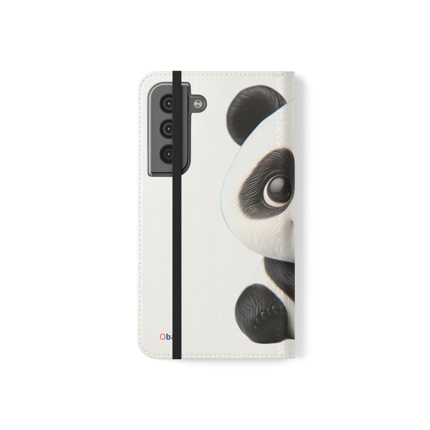 PandaPal Cute Panda Flip Case - Stylish Protection for Kids' Phones, Perfect Gift for Animal Lovers