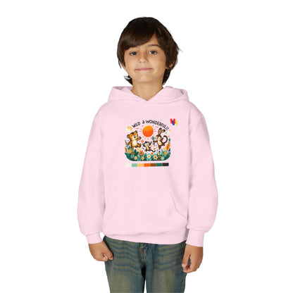 Obay Wild & Wonderful Youth Hoodie - Cozy Animal Design for Adventurous Kids