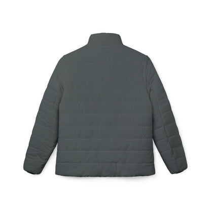 Obay Women's Colorful Heart Print Puffer Jacket - Cozy Winter Coat