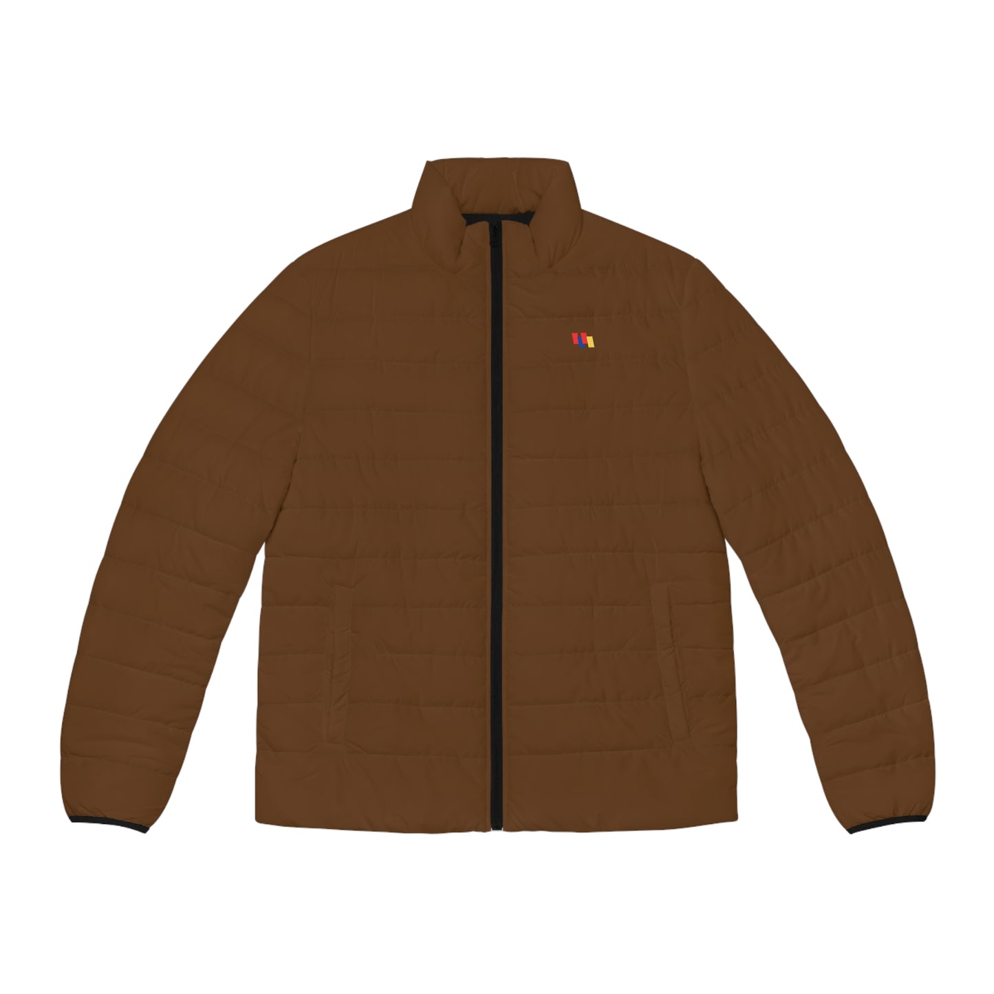 Stylish Men's Puffer Jacket - Cozy & Versatile Winter Essential for Hiking, Casual Outings