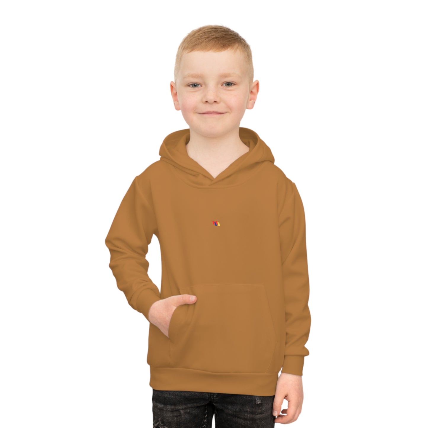 Adventure Brown Kids Hoodie - Cozy Explorer Pullover