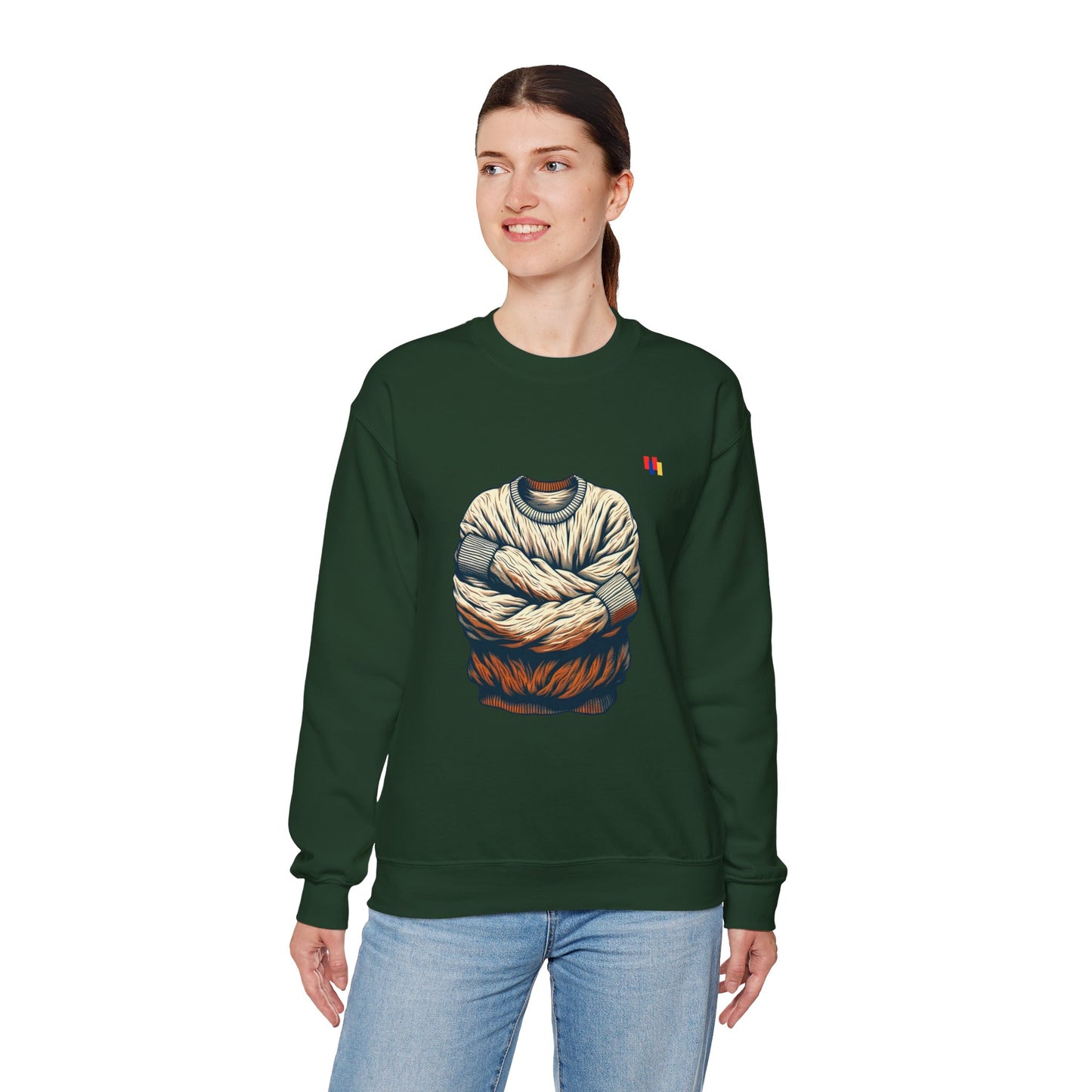 Artistic Crewneck Sweatshirt - Unique Design That Turns Heads