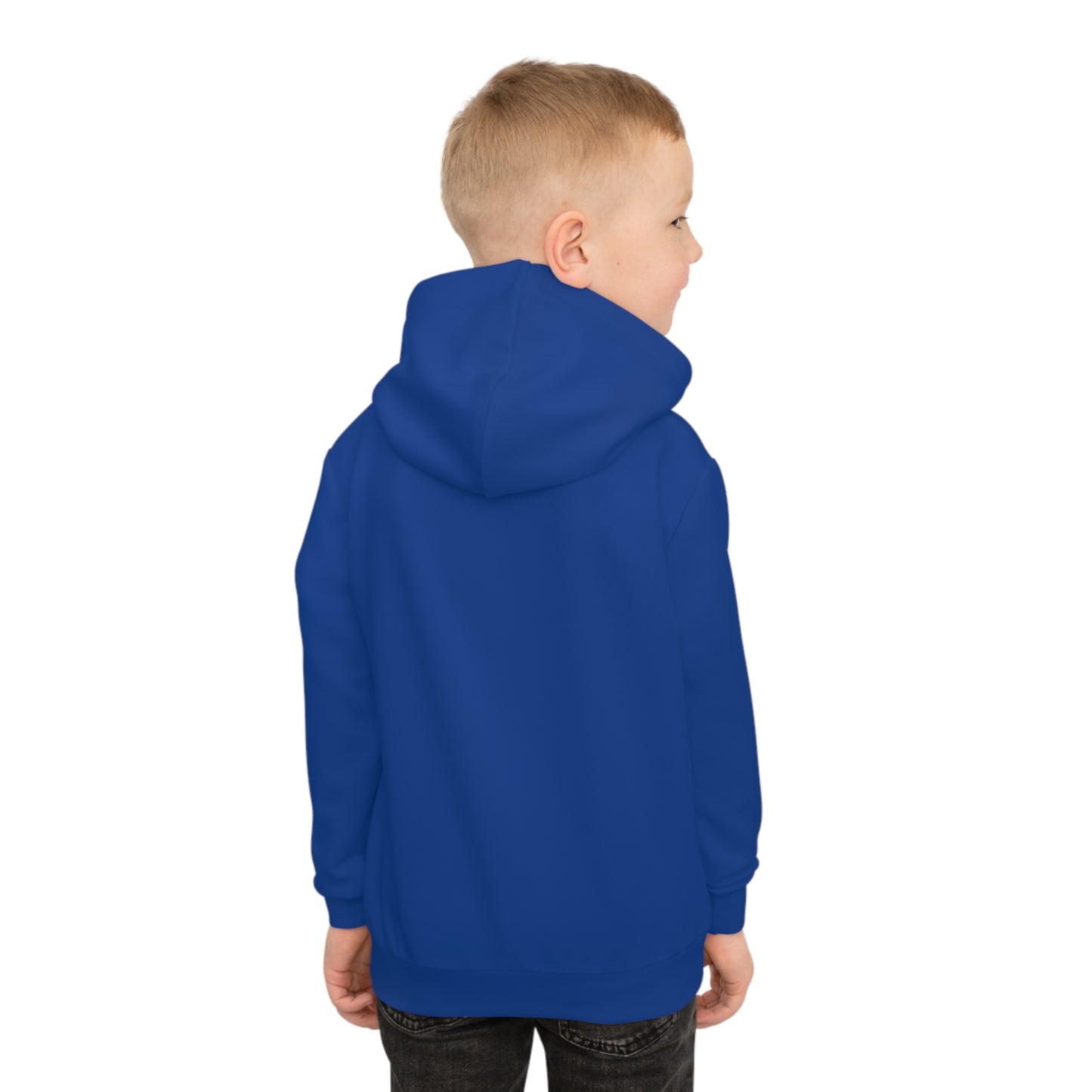 Bright Blue Adventure Hoodie for Kids | Ultra-Soft Nature Design Pullover