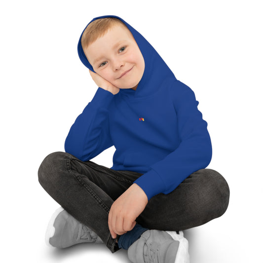 Bright Blue Adventure Hoodie for Kids | Ultra-Soft Nature Design Pullover