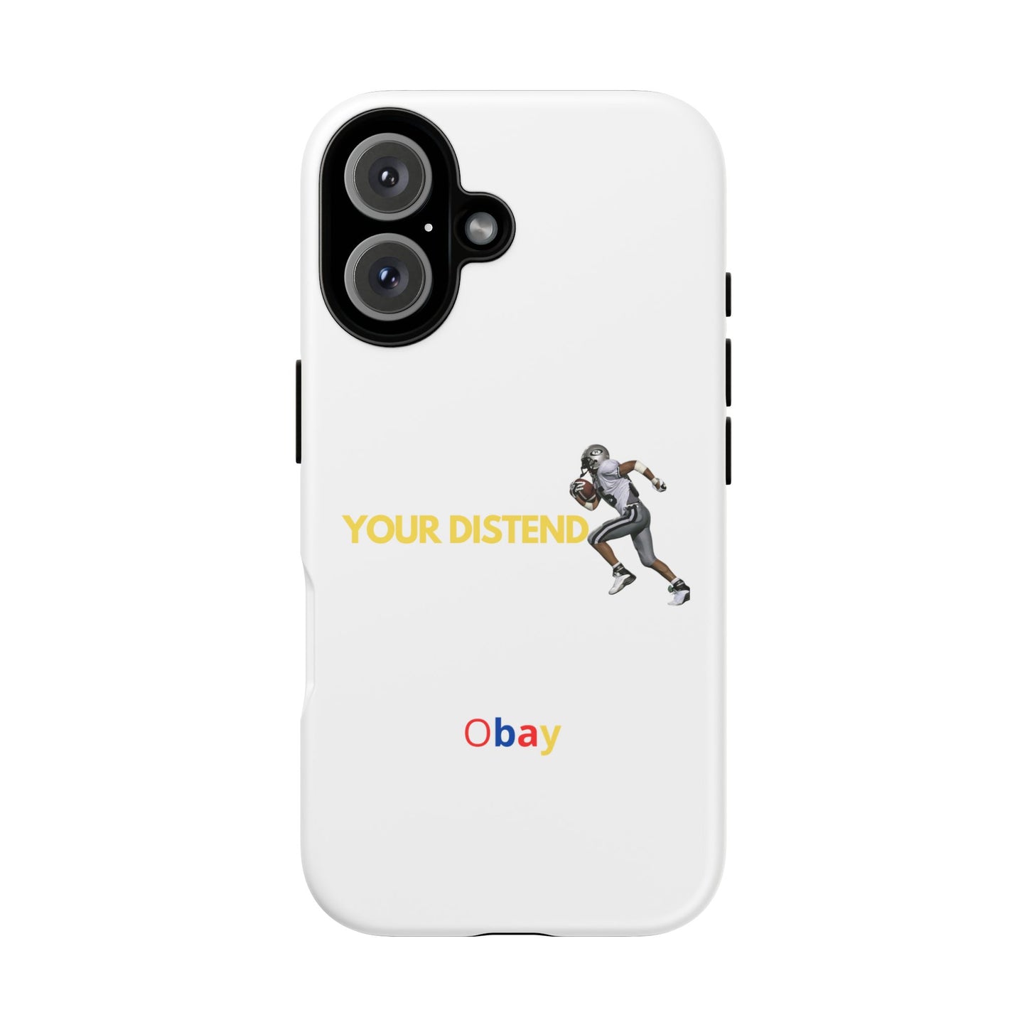 Athlete’s Edge Customizable Tough Phone Case - Durable Sports Design for iPhone, Perfect Personalized Gift for Sports Lovers
