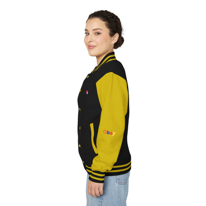 Premium Heavyweight Letterman Jacket - Vintage Athletic Style