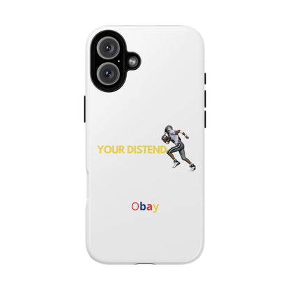 Athlete’s Edge Customizable Tough Phone Case - Durable Sports Design for iPhone, Perfect Personalized Gift for Sports Lovers