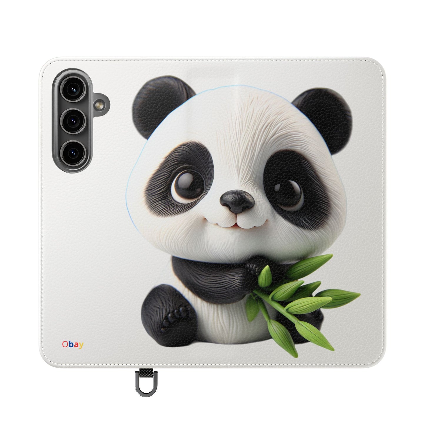 PandaPal Cute Panda Flip Case - Stylish Protection for Kids' Phones, Perfect Gift for Animal Lovers