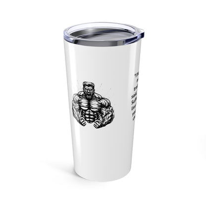 Champion Motivational Tumbler | 20oz Insulated Travel Mug with Inspirational Quotes