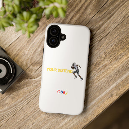 Athlete’s Edge Customizable Tough Phone Case - Durable Sports Design for iPhone, Perfect Personalized Gift for Sports Lovers