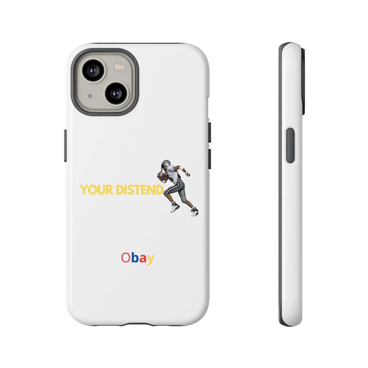 Athlete’s Edge Customizable Tough Phone Case - Durable Sports Design for iPhone, Perfect Personalized Gift for Sports Lovers
