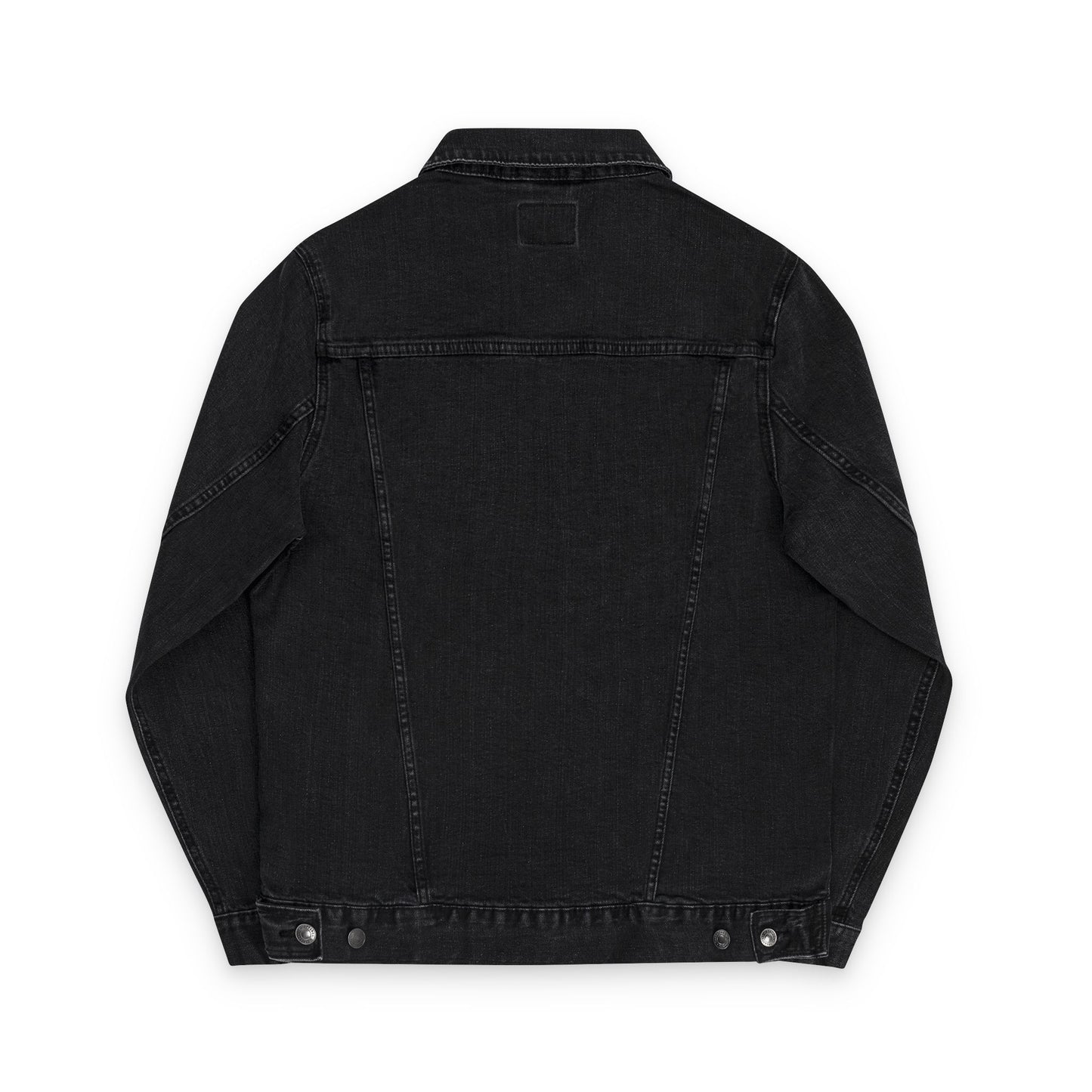 Premium Embroidered Denim Jacket - Unisex Streetwear Essential