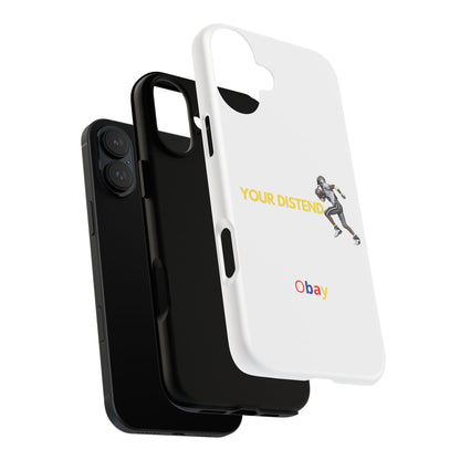 Athlete’s Edge Customizable Tough Phone Case - Durable Sports Design for iPhone, Perfect Personalized Gift for Sports Lovers