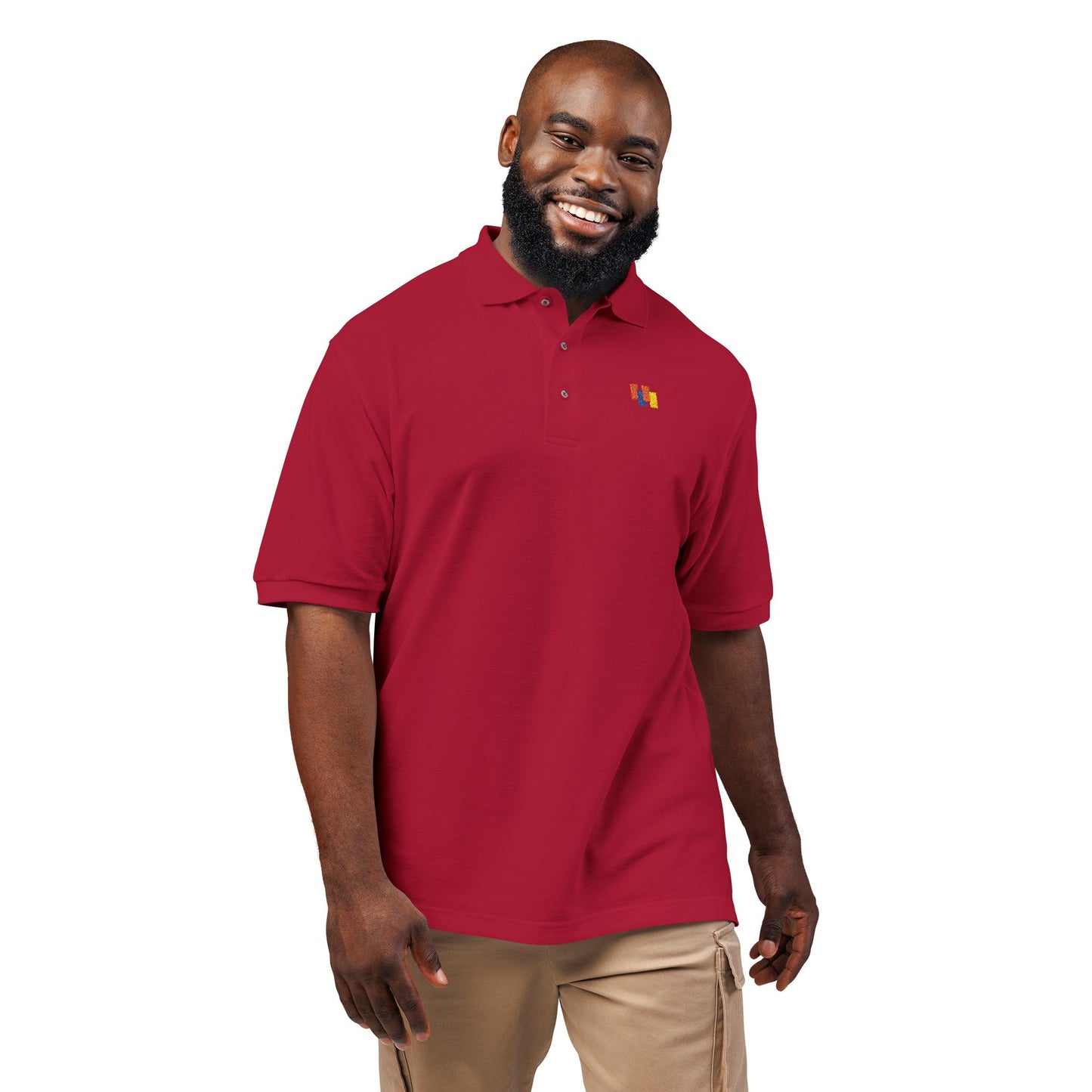 Stylish Embroidered Polo Shirt - Ultra-Comfortable, Versatile Summer Essential