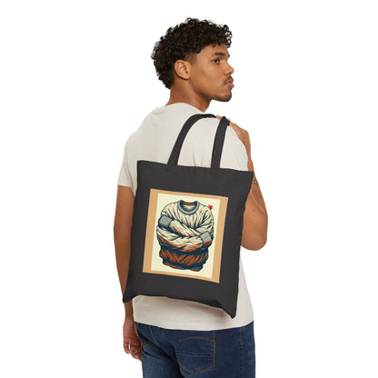Eco-Chic Cotton Canvas Tote - Your Perfect Everyday Companion
