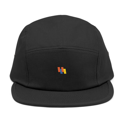 Premium 5-Panel Embroidered Cap - Trendy Streetwear Hat | Obay