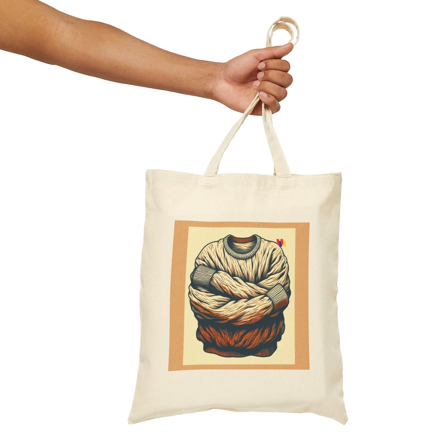 Eco-Chic Cotton Canvas Tote - Your Perfect Everyday Companion