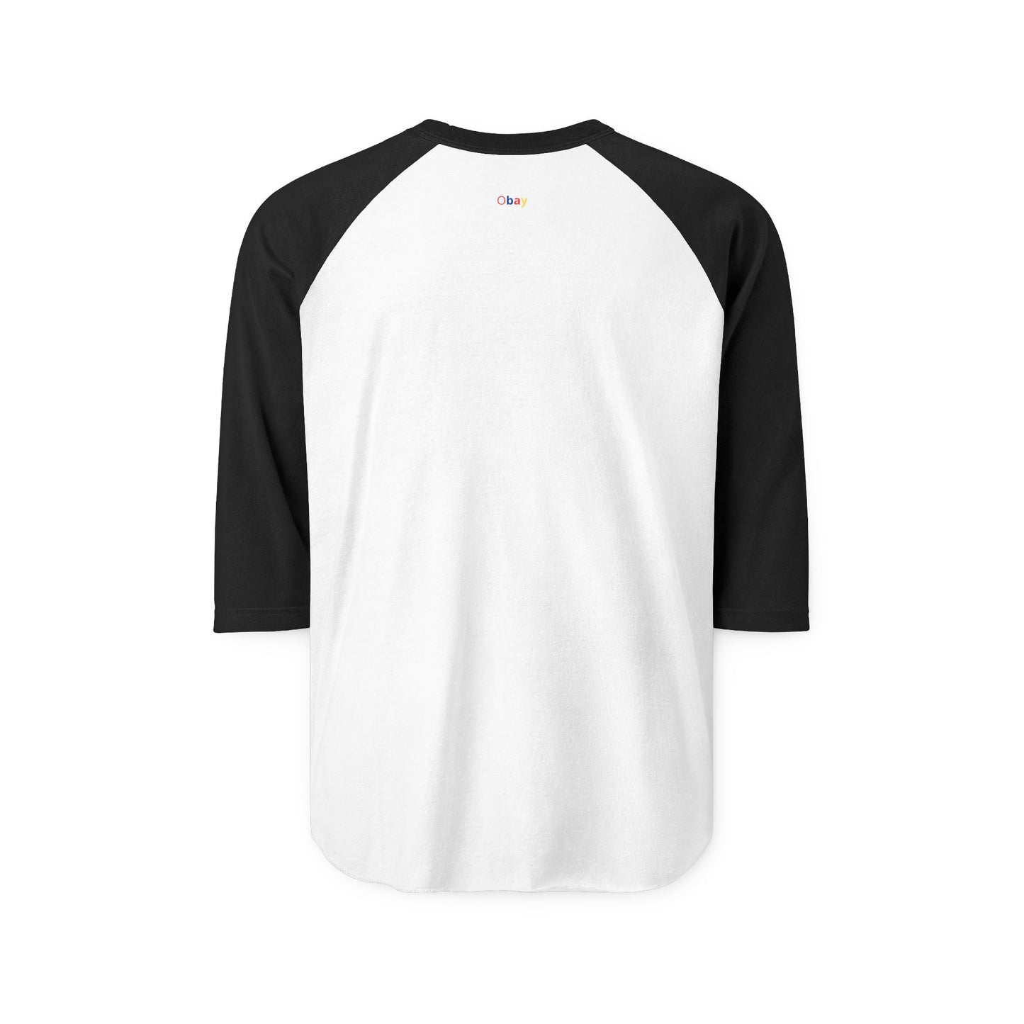 Obay Ultra-Soft Raglan Tee - Unisex Three-Quarter Sleeve Baseball Shirt