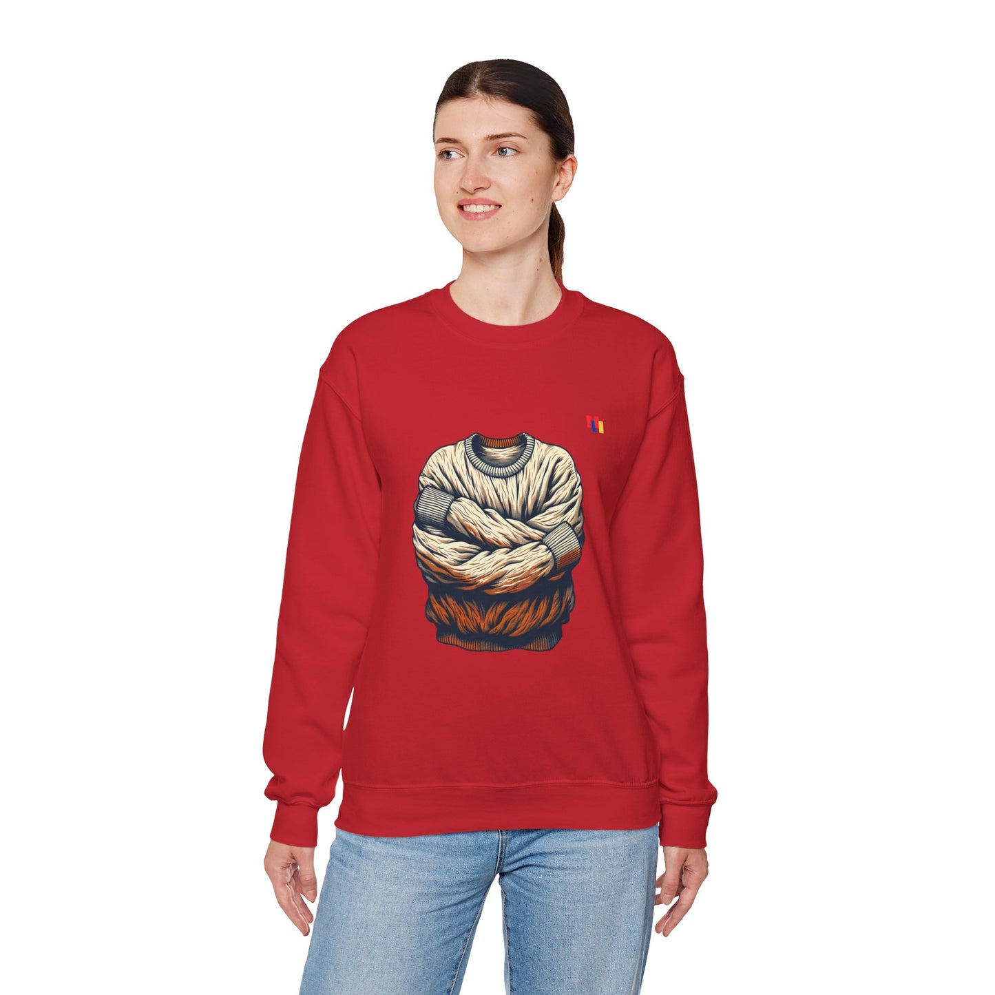 Artistic Crewneck Sweatshirt - Unique Design That Turns Heads