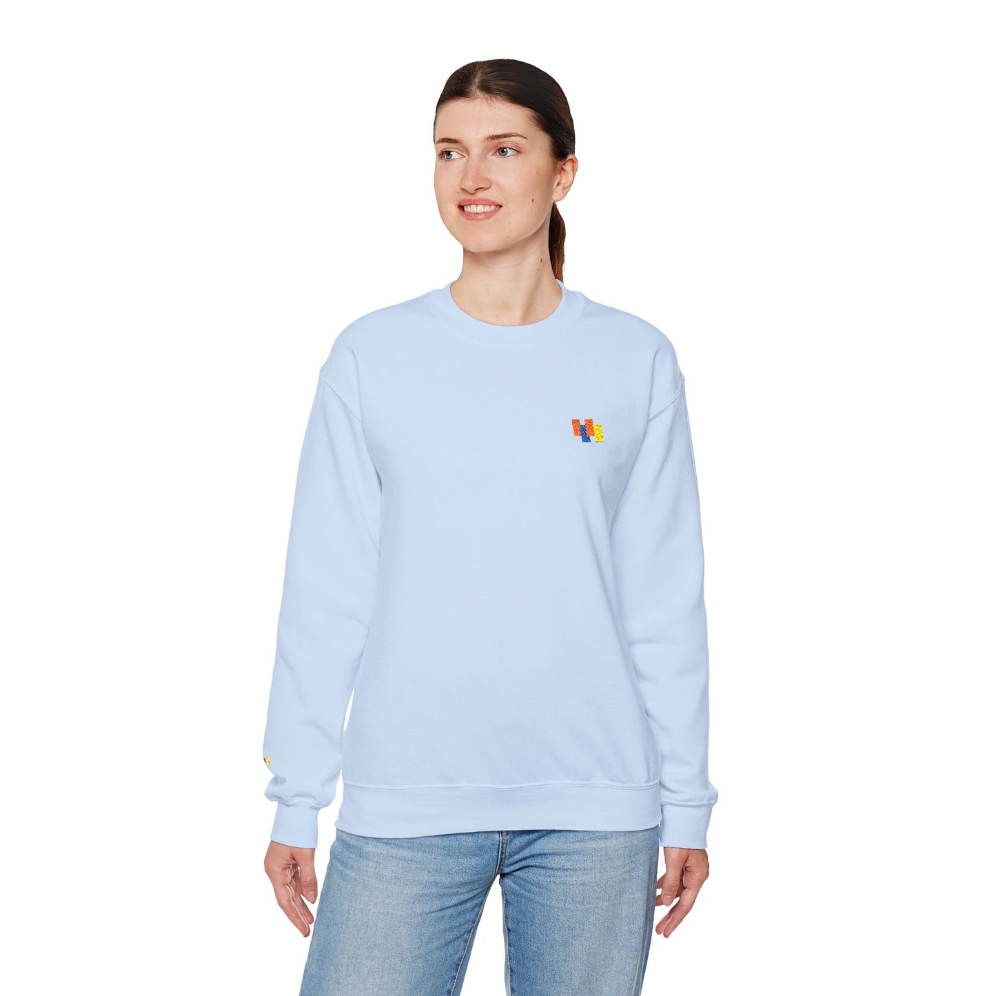 Vibrant Crewneck Sweatshirt by Obay - Cozy, Unisex Design for Casual Wear