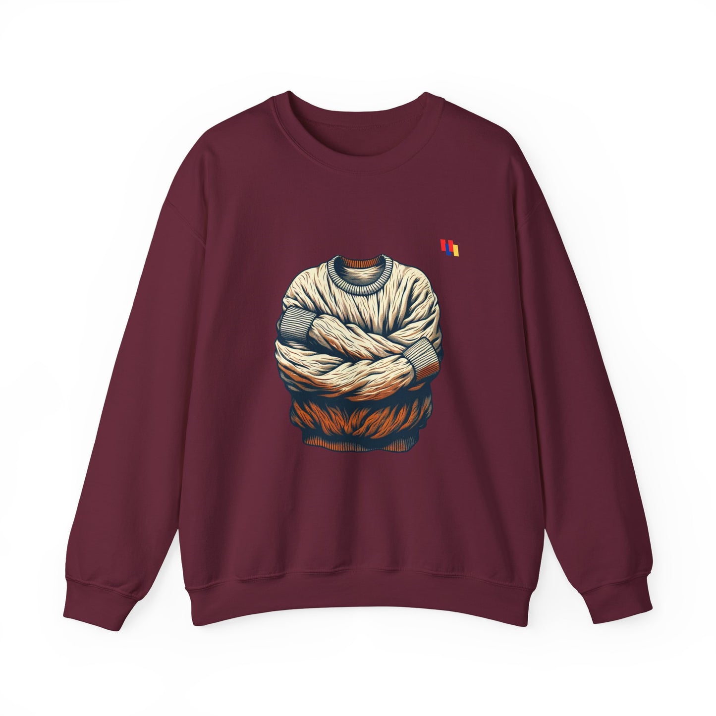 Artistic Crewneck Sweatshirt - Unique Design That Turns Heads
