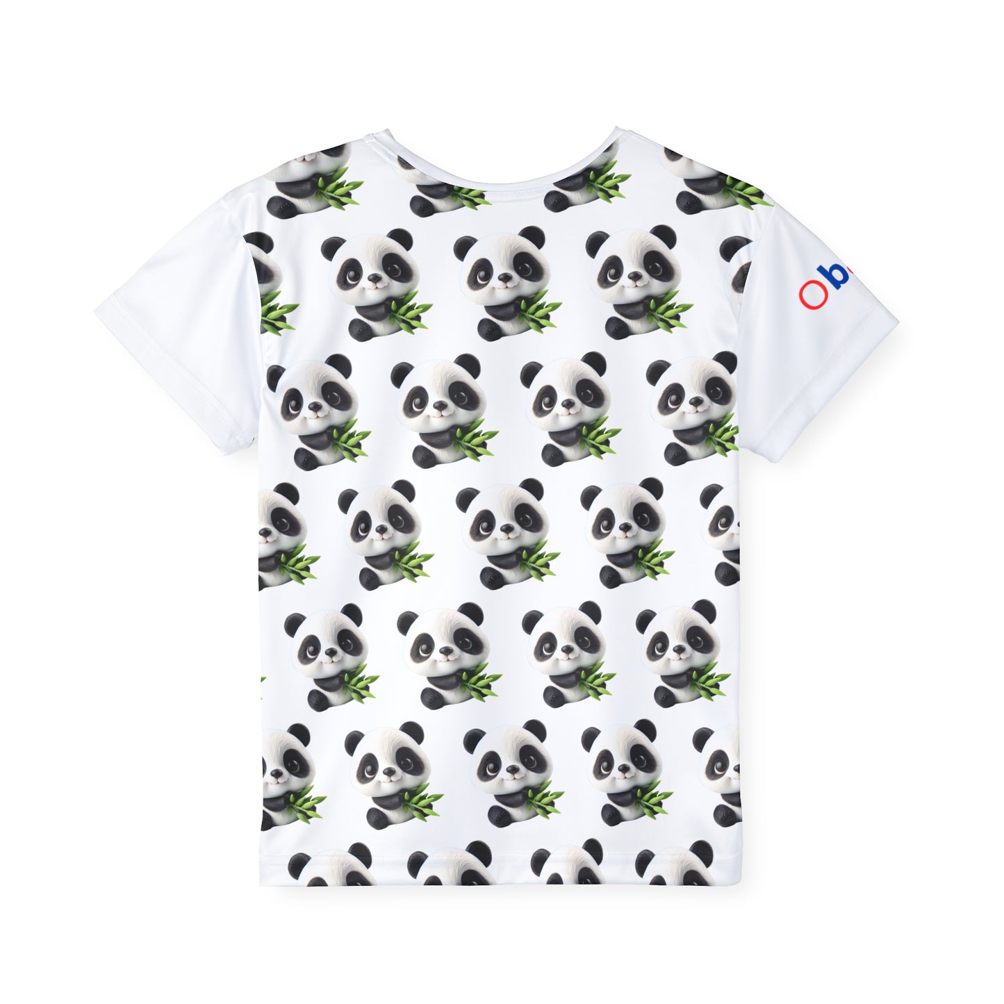 Panda Print Kids Sports Jersey - Adorable Athletic Tee for Playtime