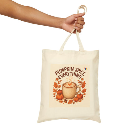 Premium Cotton Canvas Tote Bag - Eco-Friendly Reusable Shopping Bag
