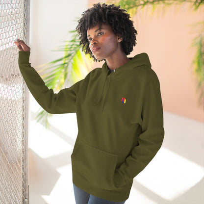 Ultimate Cozy Autumn Hoodie - Three-Panel Fleece Design Perfect for Fall & Thanksgiving