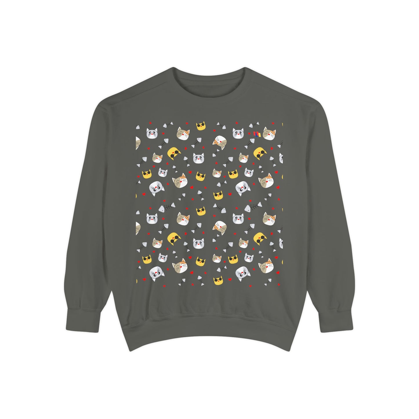 Adorable Cat Lover's Dream Sweatshirt - Ultra-Cozy Unisex Design