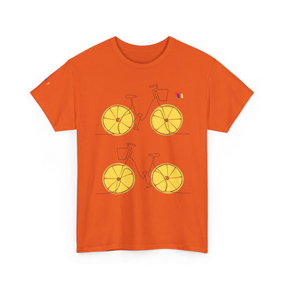 Lemon Bicycle Unisex Heavy Cotton Tee - Fun Graphic Shirt for Cyclists