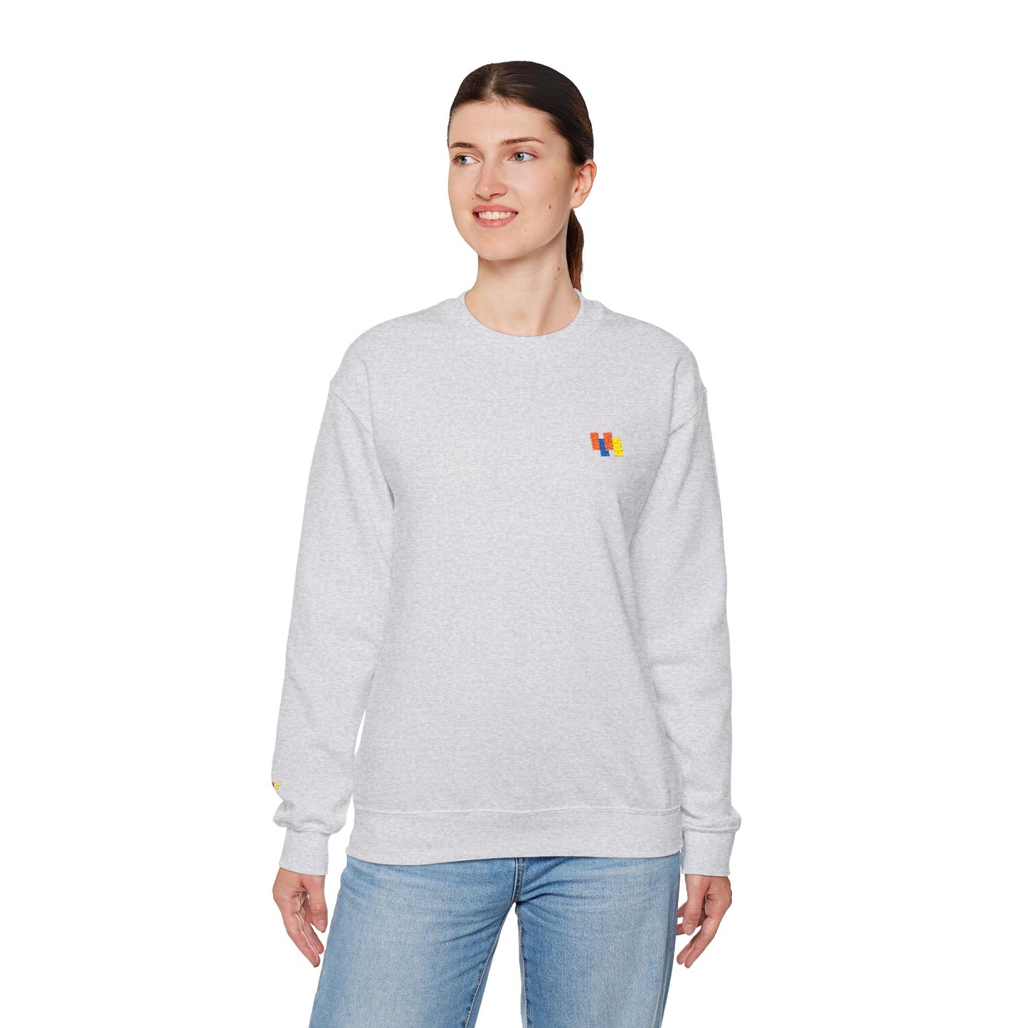 Vibrant Crewneck Sweatshirt by Obay - Cozy, Unisex Design for Casual Wear