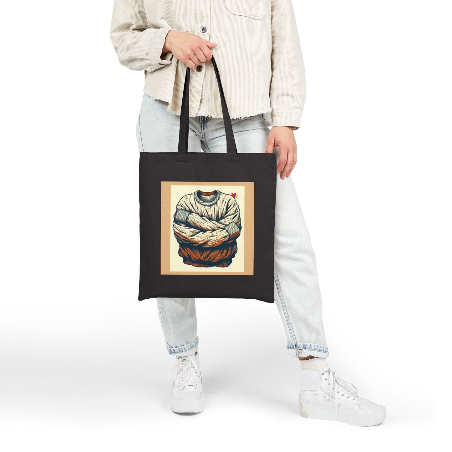 Eco-Chic Cotton Canvas Tote - Your Perfect Everyday Companion