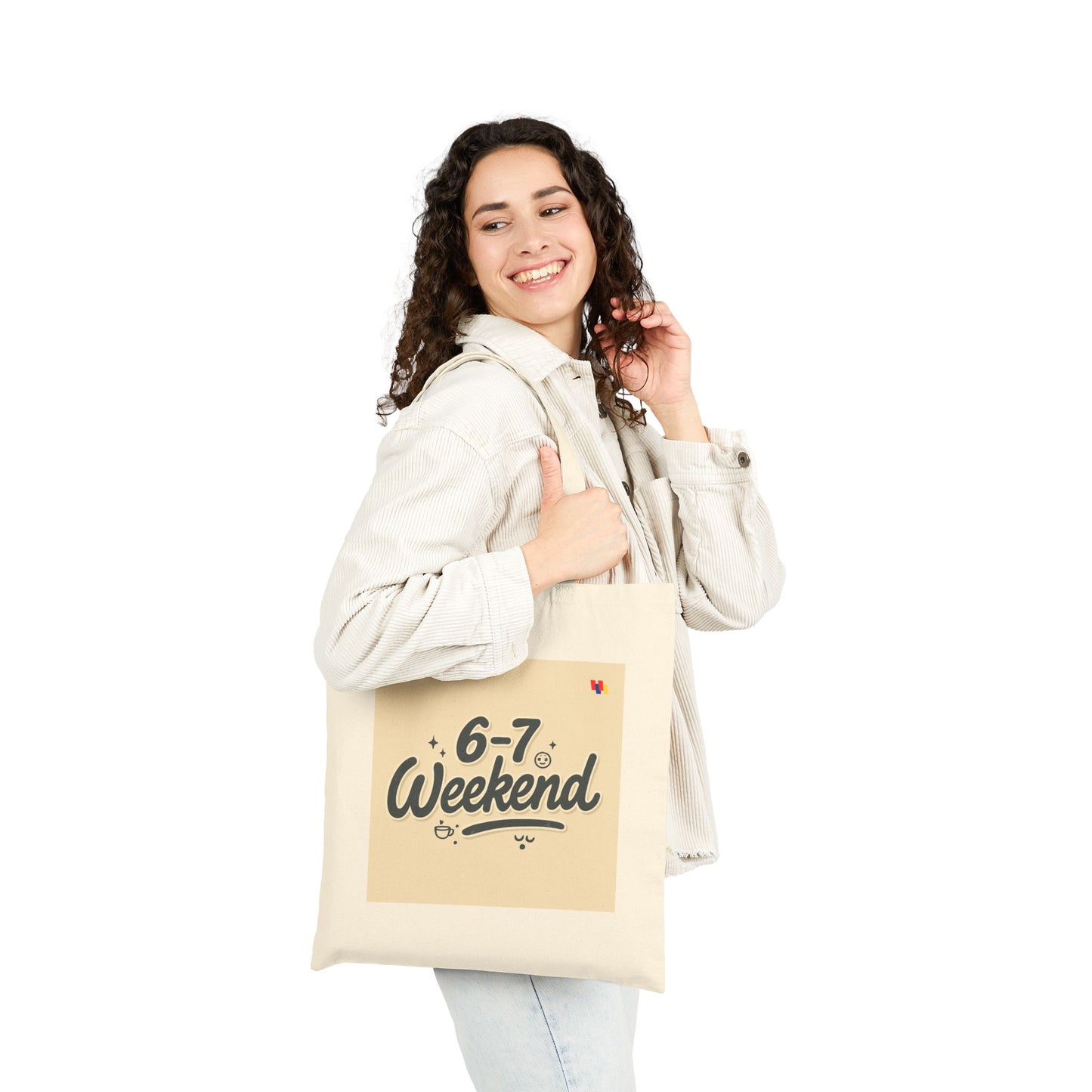Eco-Chic Cotton Canvas Tote - Your Perfect Everyday Companion