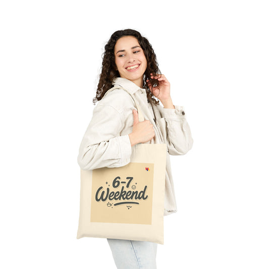 Eco-Chic Cotton Canvas Tote - Your Perfect Everyday Companion