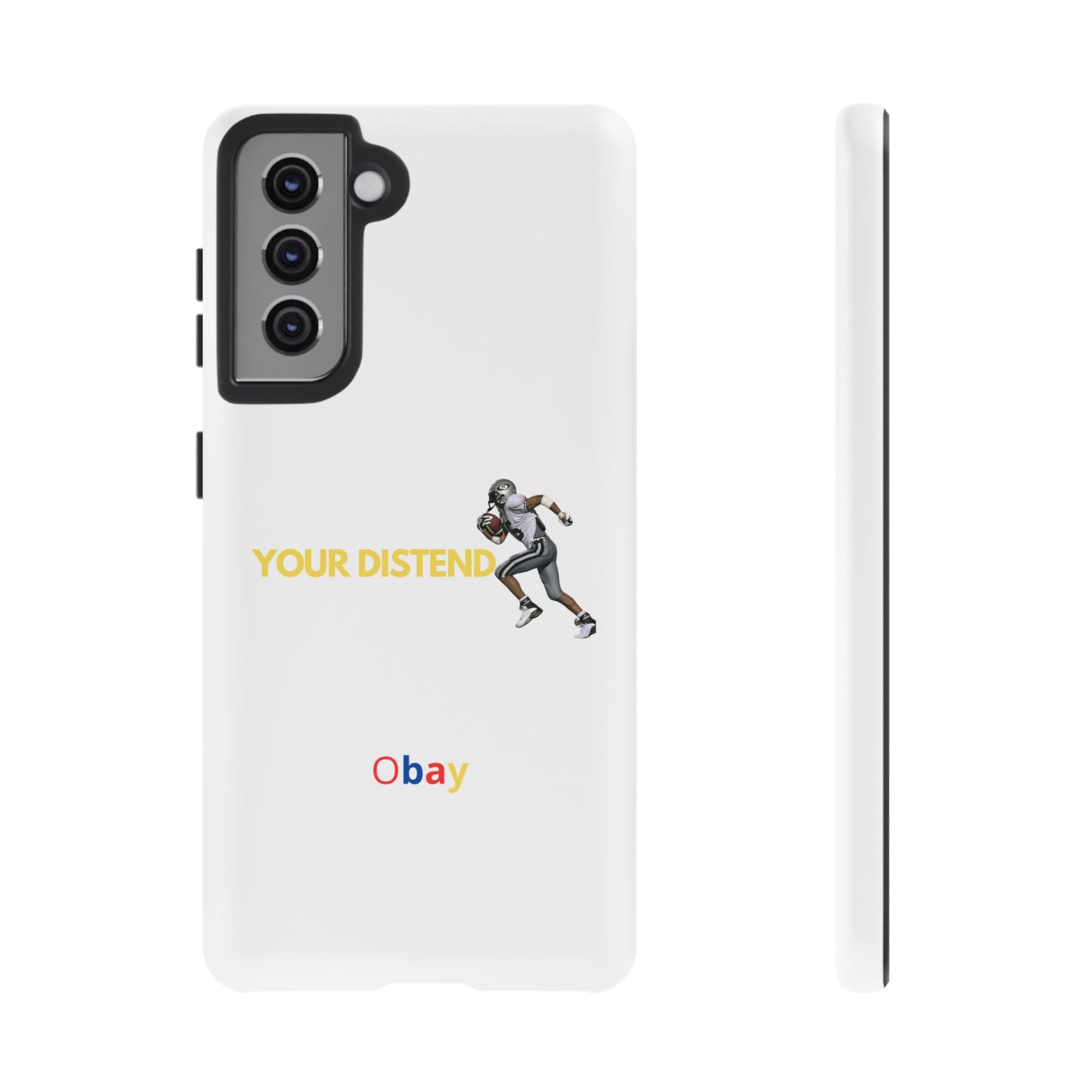 Athlete’s Edge Customizable Tough Phone Case - Durable Sports Design for iPhone, Perfect Personalized Gift for Sports Lovers