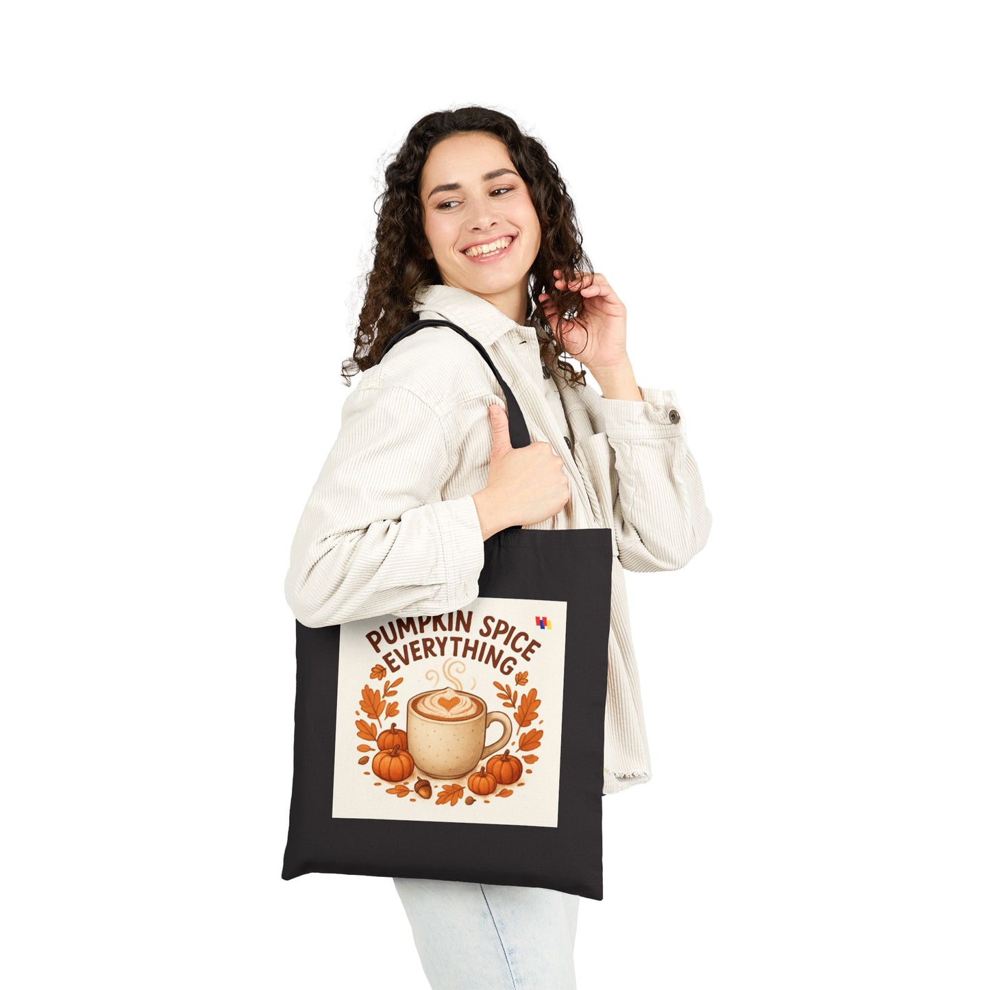 Premium Cotton Canvas Tote Bag - Eco-Friendly Reusable Shopping Bag