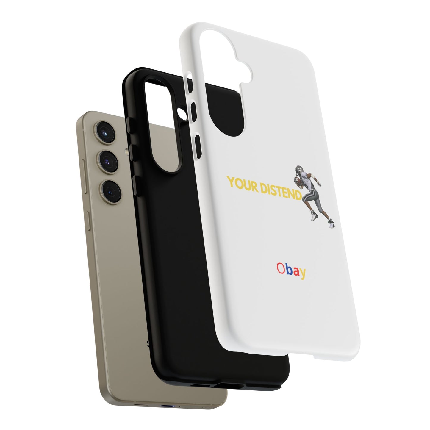 Athlete’s Edge Customizable Tough Phone Case - Durable Sports Design for iPhone, Perfect Personalized Gift for Sports Lovers